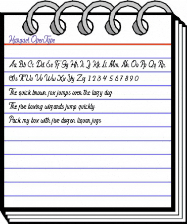 Hargael Regular animated font preview Hargael Regular animated font preview