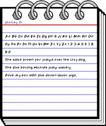 Harley Q Regular animated font preview Harley Q Regular animated font preview