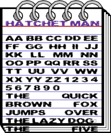 Hatchet Man Hatchet Man animated font preview Hatchet Man Hatchet Man animated font preview