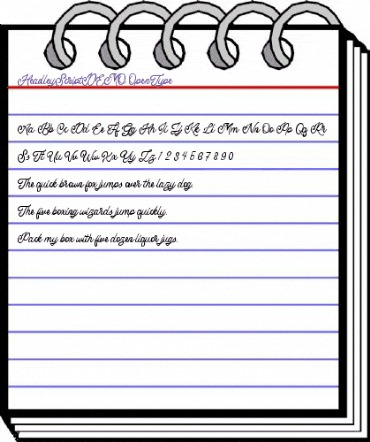 Headley Script DEMO Regular animated font preview Headley Script DEMO Regular animated font preview