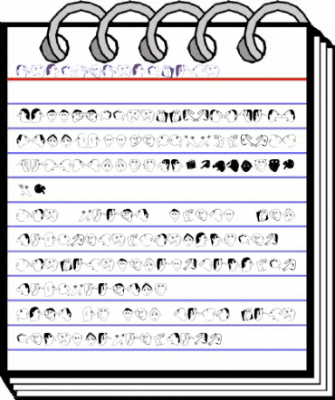 HeadToHeadFive Regular animated font preview