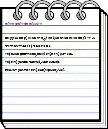 Heartbreaker Regular animated font preview Heartbreaker Regular animated font preview