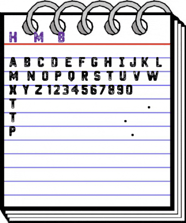 Heavy Metal Box Regular animated font preview Heavy Metal Box Regular animated font preview