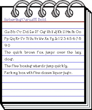 HeberlingCasualNF Bold animated font preview HeberlingCasualNF Bold animated font preview