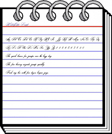 HeddyOpti-Script Script animated font preview HeddyOpti-Script Script animated font preview