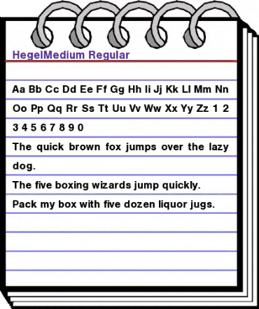 HegelMedium Regular animated font preview HegelMedium Regular animated font preview