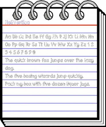 Heil Vertica Regula animated font preview Heil Vertica Regula animated font preview