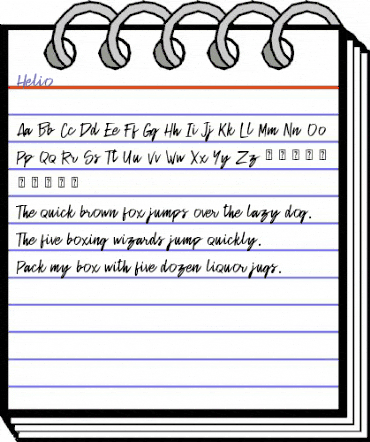 Helio Regular animated font preview Helio Regular animated font preview