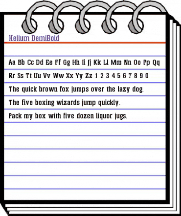 Helium-DemiBold Regular animated font preview Helium-DemiBold Regular animated font preview