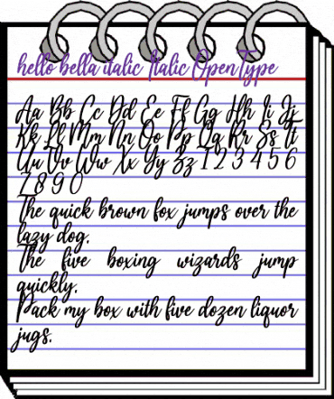 hello bella italic Italic animated font preview hello bella italic Italic animated font preview