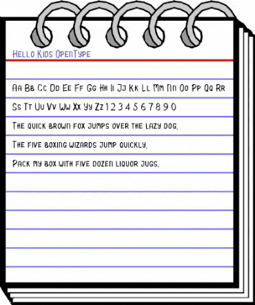 Hello Kids Regular animated font preview Hello Kids Regular animated font preview