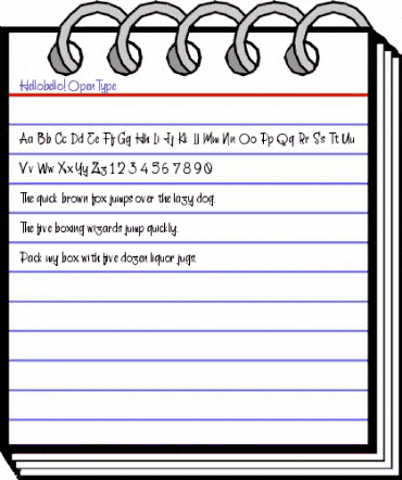 Hellobello Regular animated font preview Hellobello Regular animated font preview