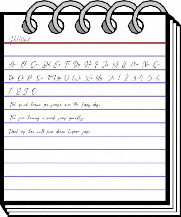 Hellstand Regular animated font preview