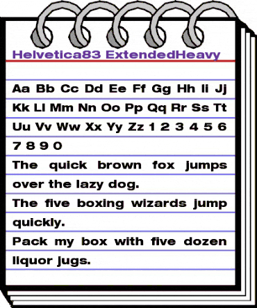 Helvetica83-ExtendedHeavy Heavy animated font preview Helvetica83-ExtendedHeavy Heavy animated font preview