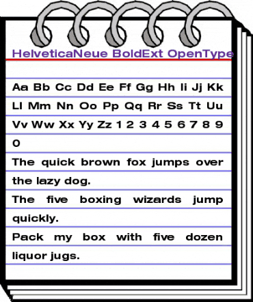 Helvetica Neue Regular animated font preview Helvetica Neue Regular animated font preview