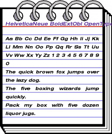 Helvetica Neue Regular animated font preview Helvetica Neue Regular animated font preview