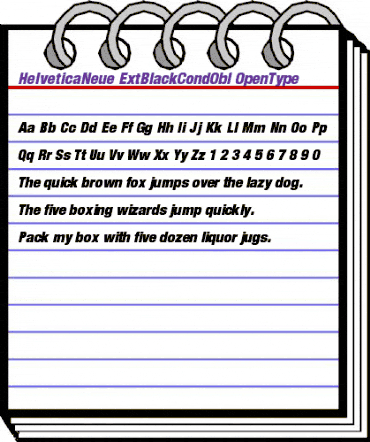 Helvetica Neue Regular animated font preview Helvetica Neue Regular animated font preview