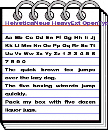 Helvetica Neue Regular animated font preview Helvetica Neue Regular animated font preview