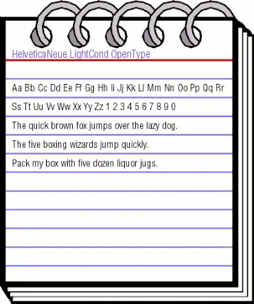 Helvetica Neue Regular animated font preview Helvetica Neue Regular animated font preview