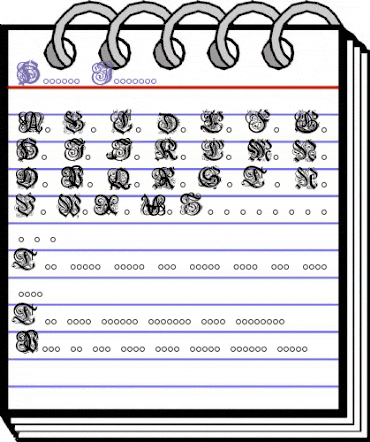 Hentzau_Initials Normal animated font preview Hentzau_Initials Normal animated font preview