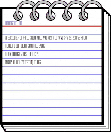 HeraldGothic Regular animated font preview HeraldGothic Regular animated font preview