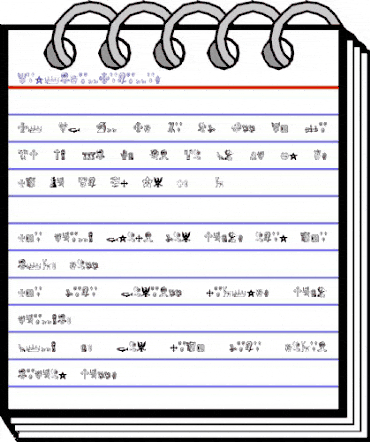 HeraldicDevices Regular animated font preview HeraldicDevices Regular animated font preview