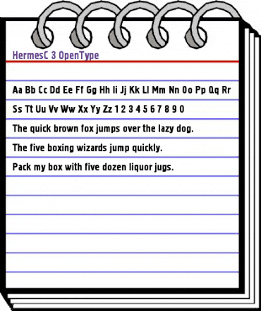 HermesC Regular animated font preview HermesC Regular animated font preview