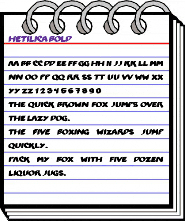 Hetilica Bold animated font preview Hetilica Bold animated font preview