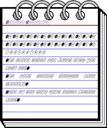 HEX:gon Condensed Italic Condensed Italic animated font preview