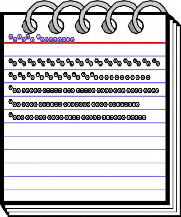 HeXkEy Condensed Regular animated font preview