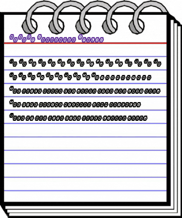 HeXkEy Condensed Italic Regular animated font preview