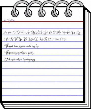 hi Mellati Regular animated font preview