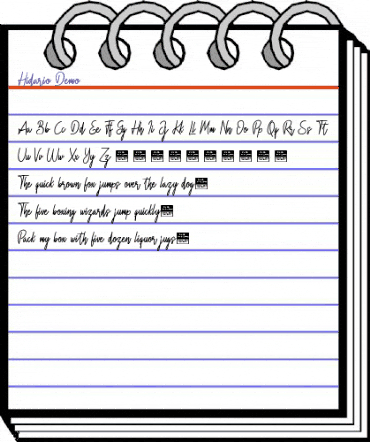Hidario Regular animated font preview Hidario Regular animated font preview