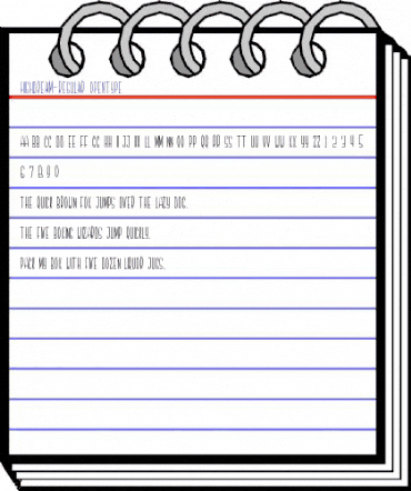 Highdream Regular animated font preview Highdream Regular animated font preview