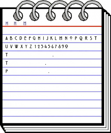 Hill House Medium animated font preview Hill House Medium animated font preview