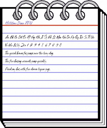 Hillstone Demo FPU Regular animated font preview Hillstone Demo FPU Regular animated font preview