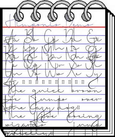 Himponis Demo Regular animated font preview