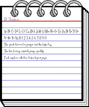 HL Thanhcao Regular animated font preview HL Thanhcao Regular animated font preview