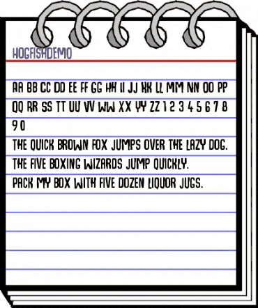 Hogfish DEMO Regular animated font preview Hogfish DEMO Regular animated font preview