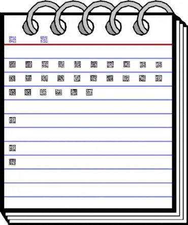 HolbeinChildrens Regular animated font preview