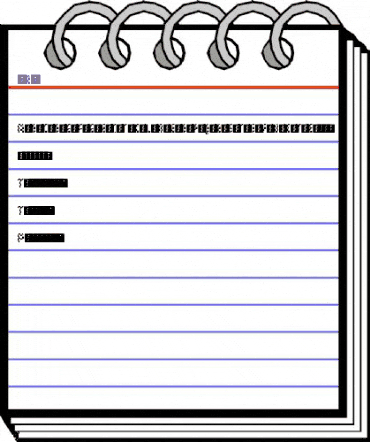 holey Regular animated font preview