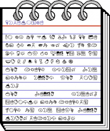 HolidayBi Regular animated font preview