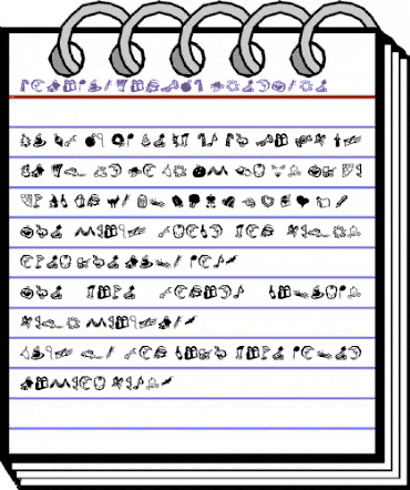 HolidayMixICG Regular animated font preview