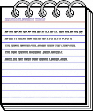 Homebase Chrome Italic Regular animated font preview