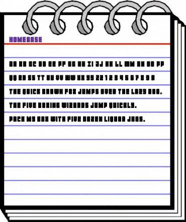 Homebase Regular animated font preview