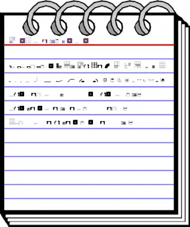 HomePlanning2 Regular animated font preview
