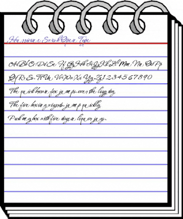 Hurricane Swash Regular animated font preview