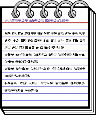 Hygiene Icons Regular animated font preview