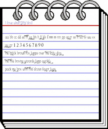 I Love What You Do!!.. Regular animated font preview I Love What You Do!!.. Regular animated font preview