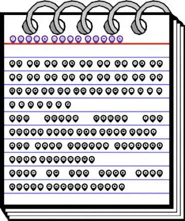 Icons Font Color Regular animated font preview